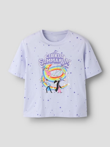 NAME IT Shirt 'Cirkus Summarum' in Purple