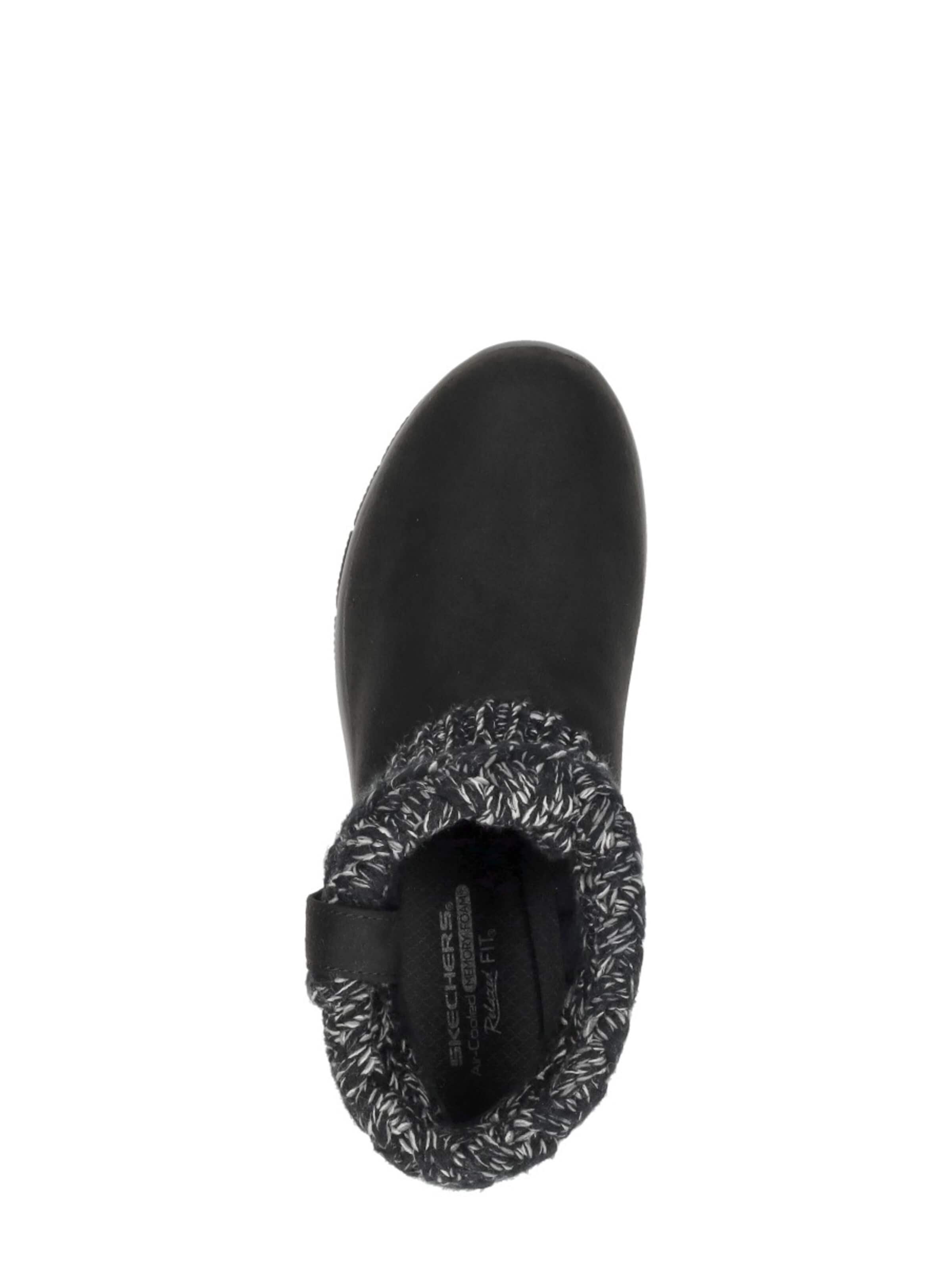 Boots 'Enkellaarsjes Plat' SKECHERS en noir