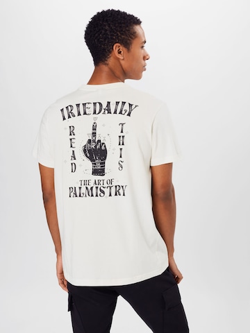 Iriedaily Tričko 'Palmistry' – bílá