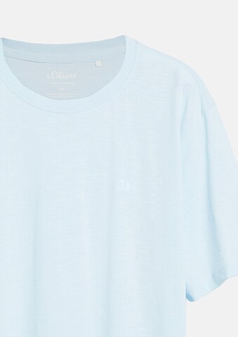 T-Shirt s.Oliver en bleu