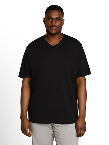 TOM TAILOR Men + Shirt in Black: front