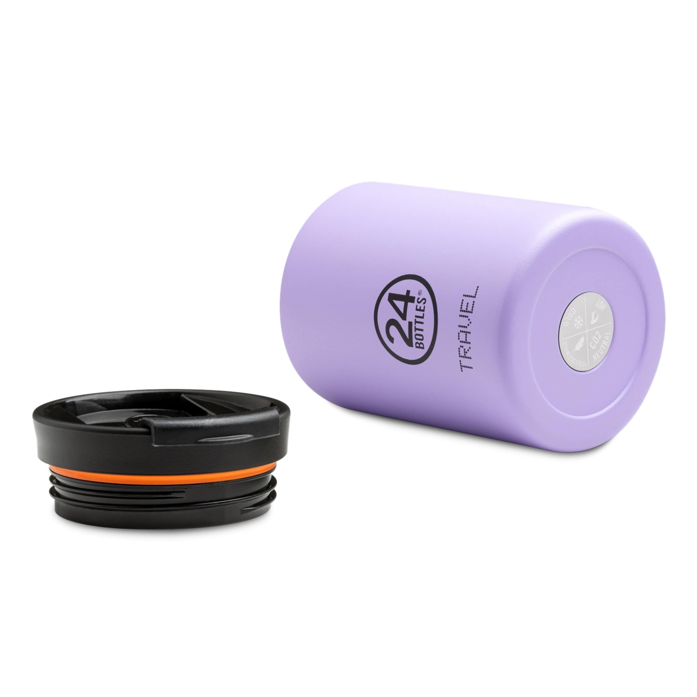 Borraccia 'Clima 330' di 24Bottles in lilla