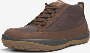 CAMPER Lace-Up Shoes 'Peu Pista' in Brown: front