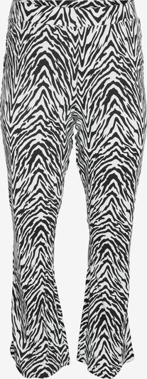 Pantaloni 'PASA' Noisy May Curve pe negru / alb, Vizualizare produs