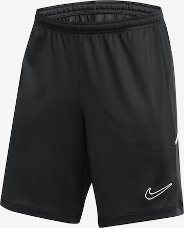 NIKE Sportbroek 'Nike Academy Dri-FIT' in Zwart: voorkant
