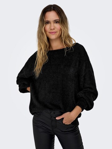 ONLY Sweater 'PIUMO' in Black
