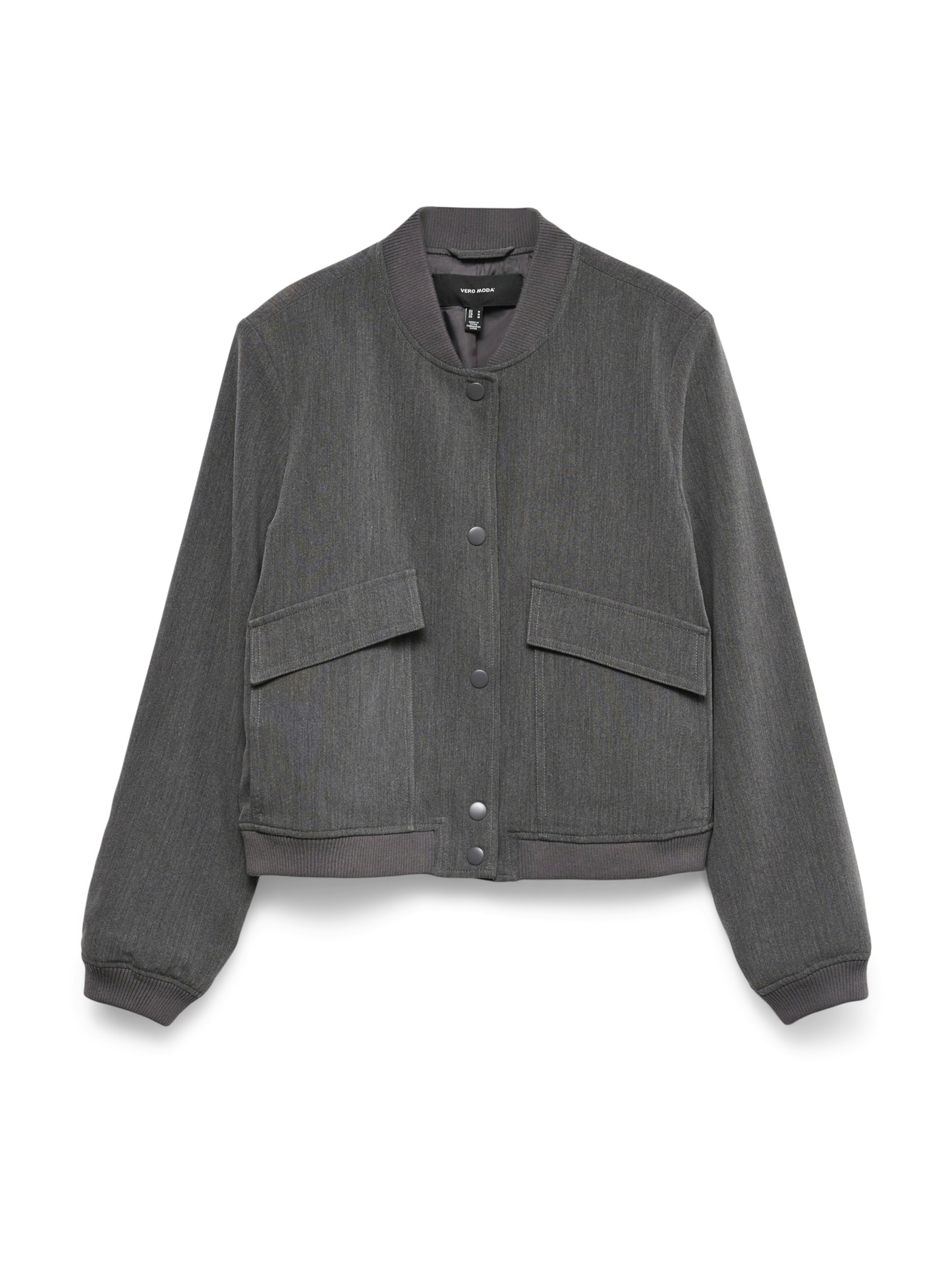 VERO MODA Демисезонная куртка 'VMAMALA' в Серый: спереди