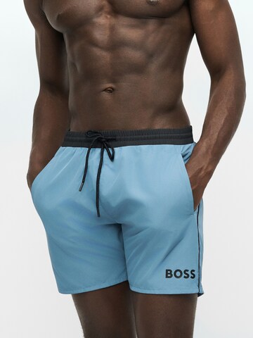 BOSS Swimming shorts 'Starfish' in Blue