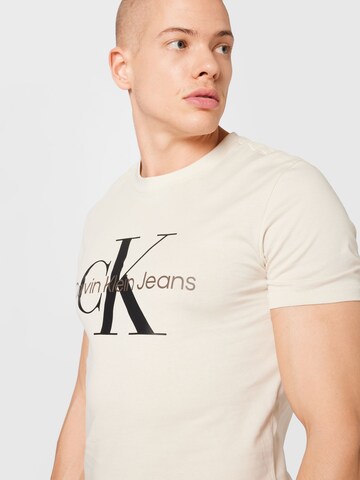 Calvin Klein Jeans Shirt in Beige