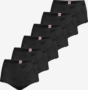 CON-TA Panty 'Modal' in Schwarz: Vorderseite