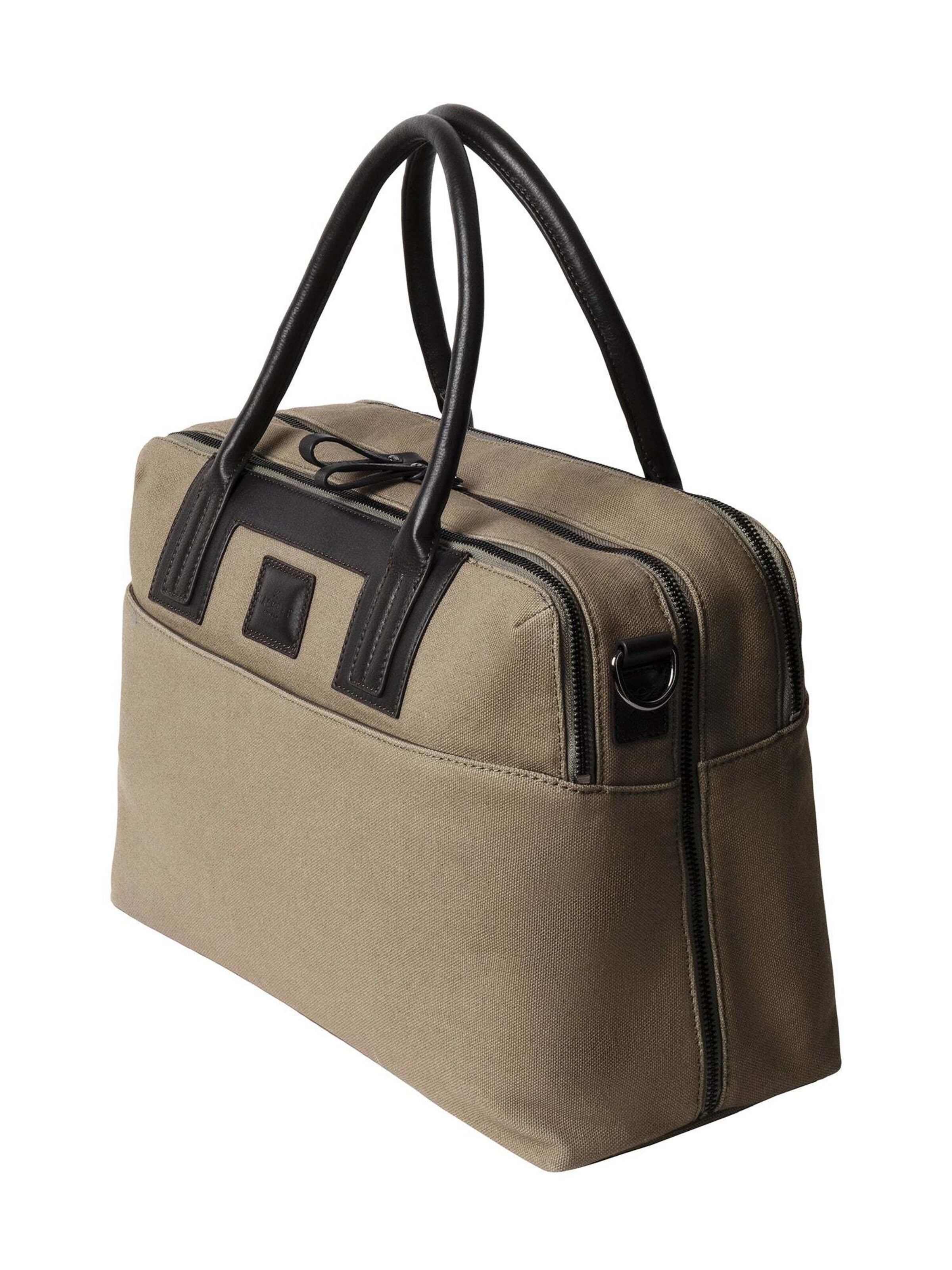 Hackett London Travel bag 'Wells' in Green