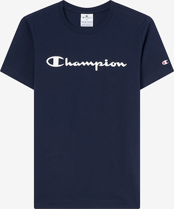 Champion Authentic Athletic Apparel Shirt in Blauw: voorkant