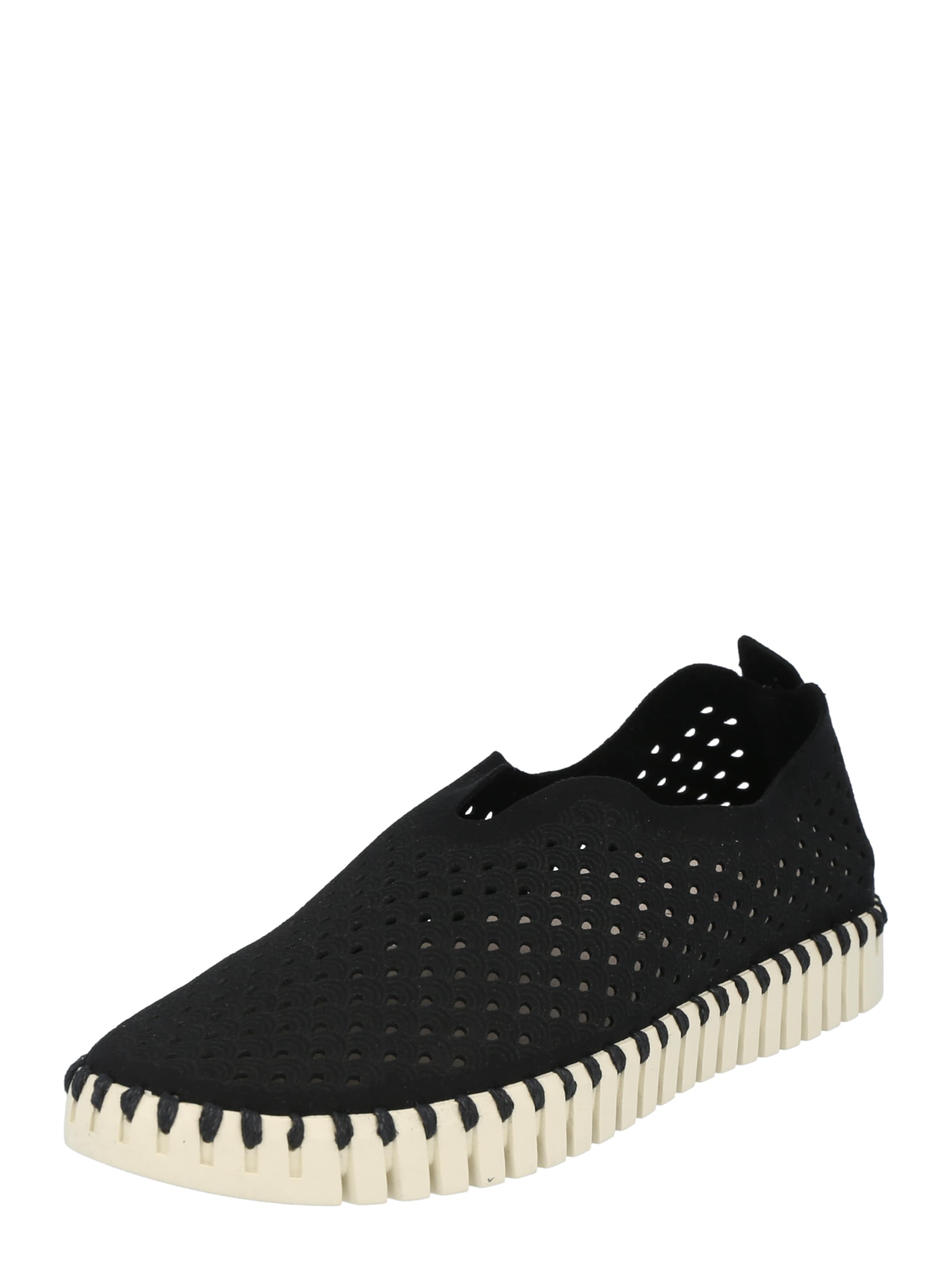 ILSE JACOBSEN Slip-on 'Tulip3275' σε μαύρο: μπροστά