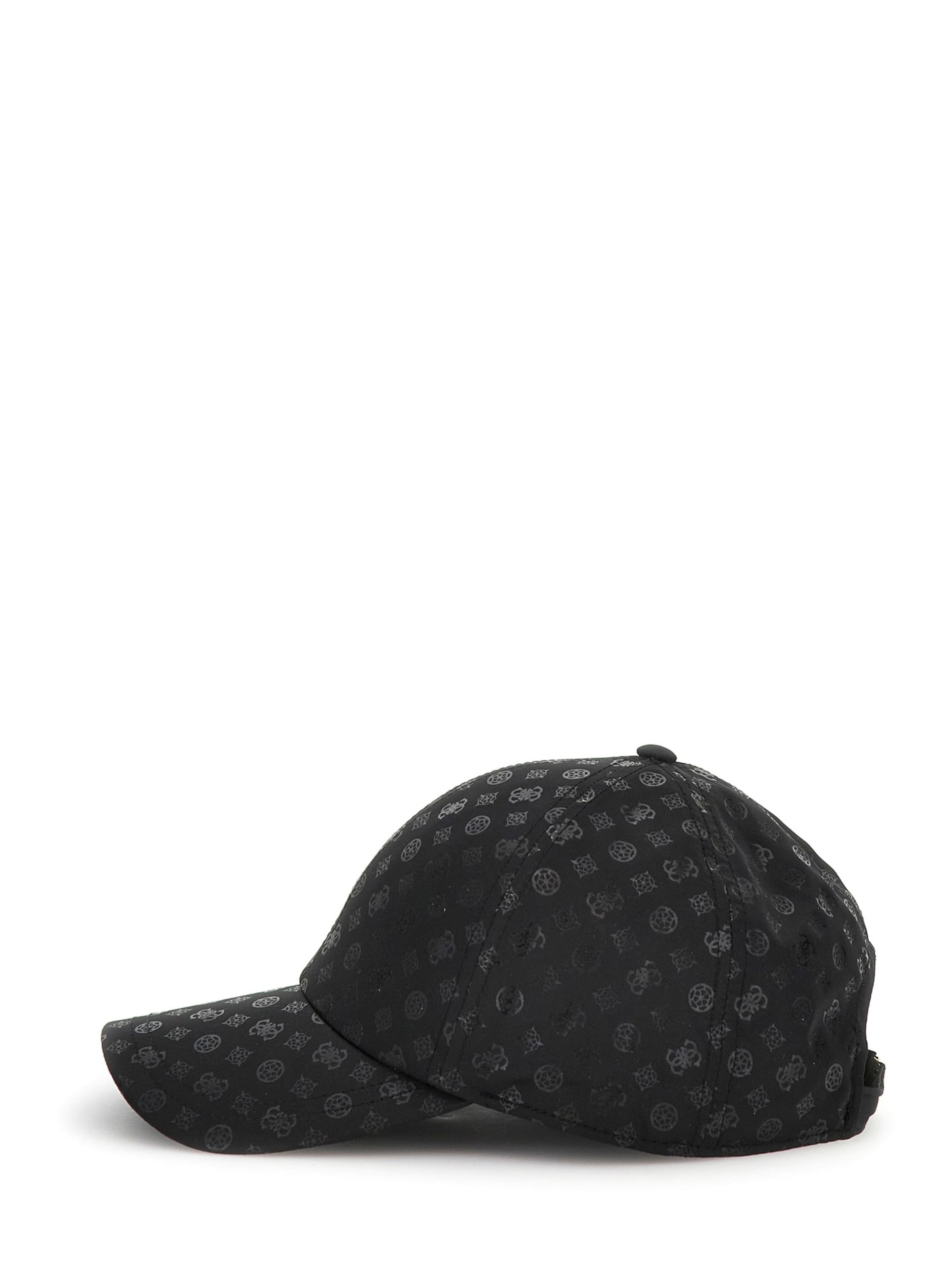 Casquette GUESS en noir : devant