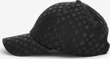 Casquette GUESS en noir : devant