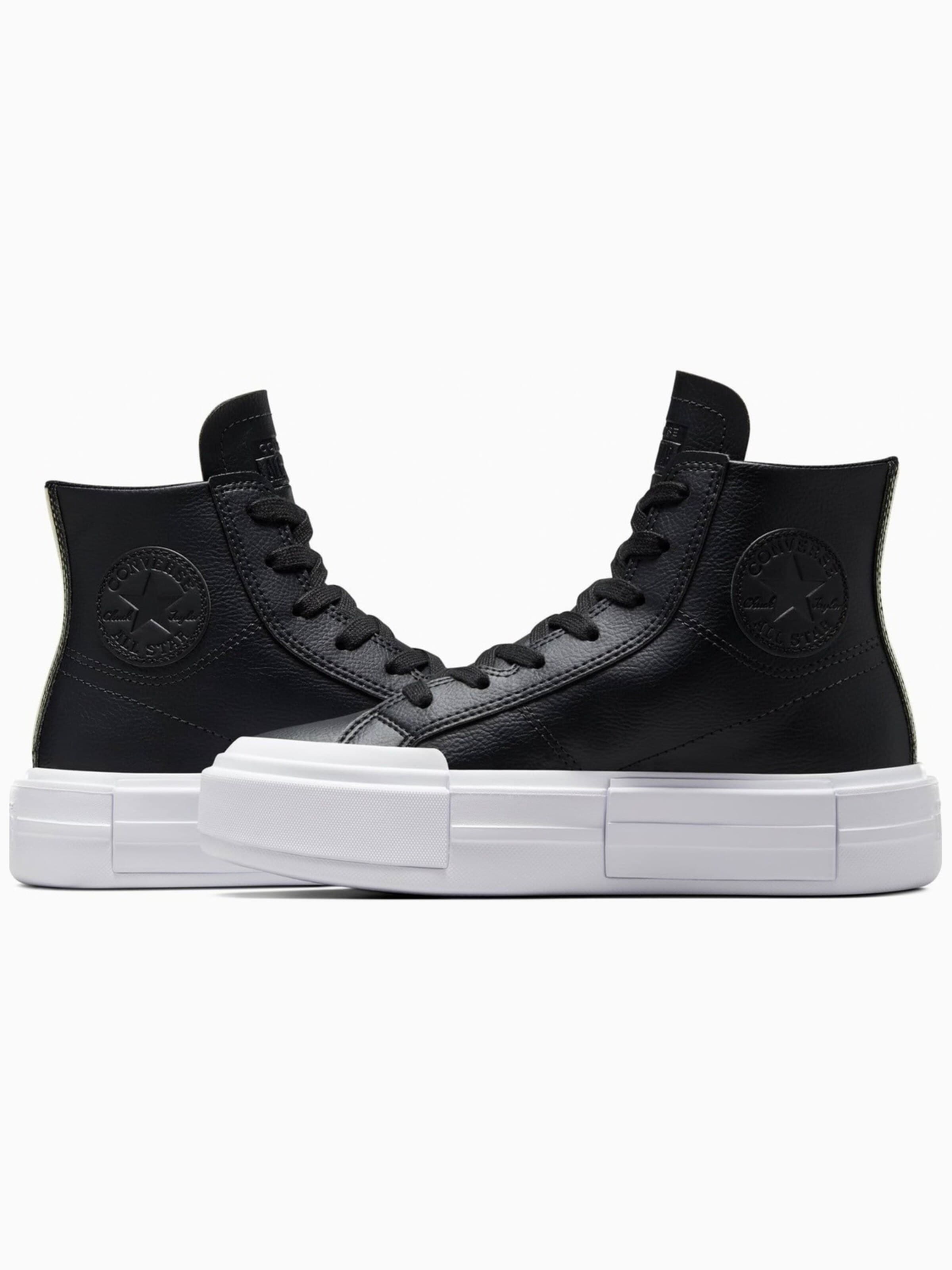 CONVERSE Sneakers hoog 'Converse Chuck Taylor Cruise Leather' in Zwart
