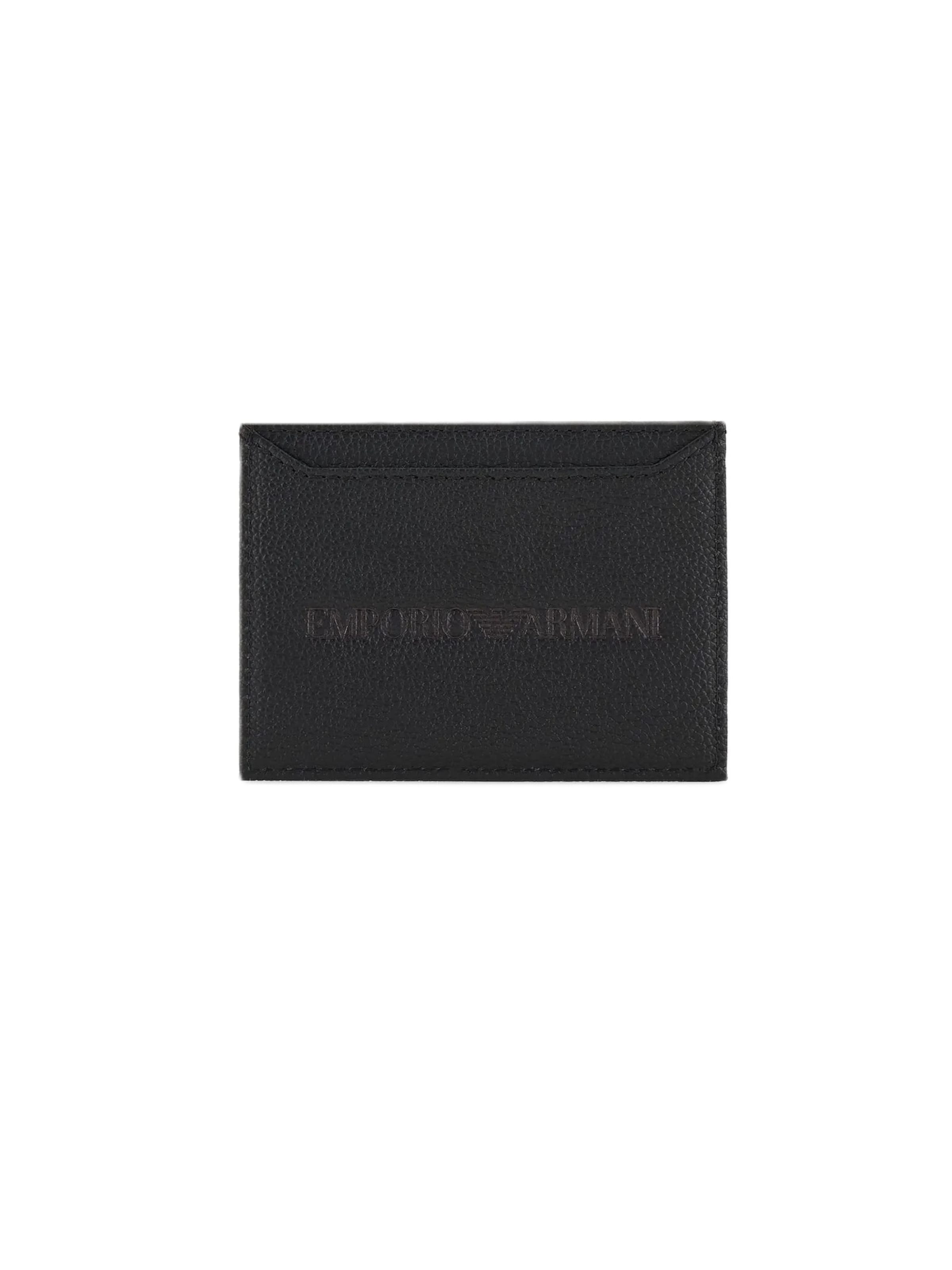 Portamonete 'EM001578 AF13788' di Emporio Armani in nero: frontale