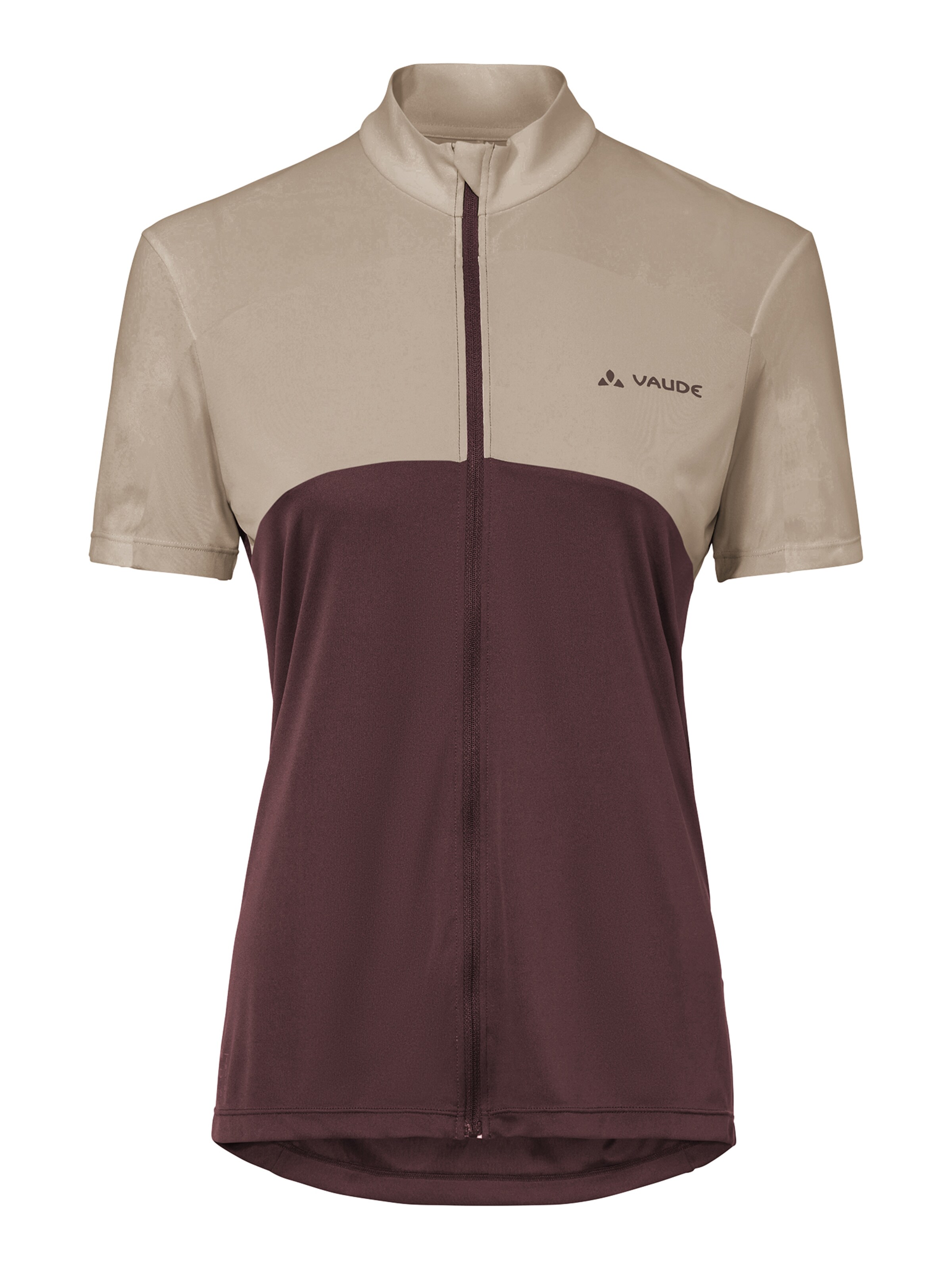 VAUDE Tricot 'Matera' in de kleur Beige / Bordeaux, Productweergave