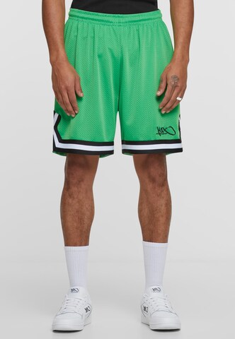 K1X Regular Pants in Green: front