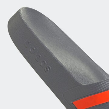 ADIDAS PERFORMANCE T-Bar Sandals 'Adilette Aqua' in Grey