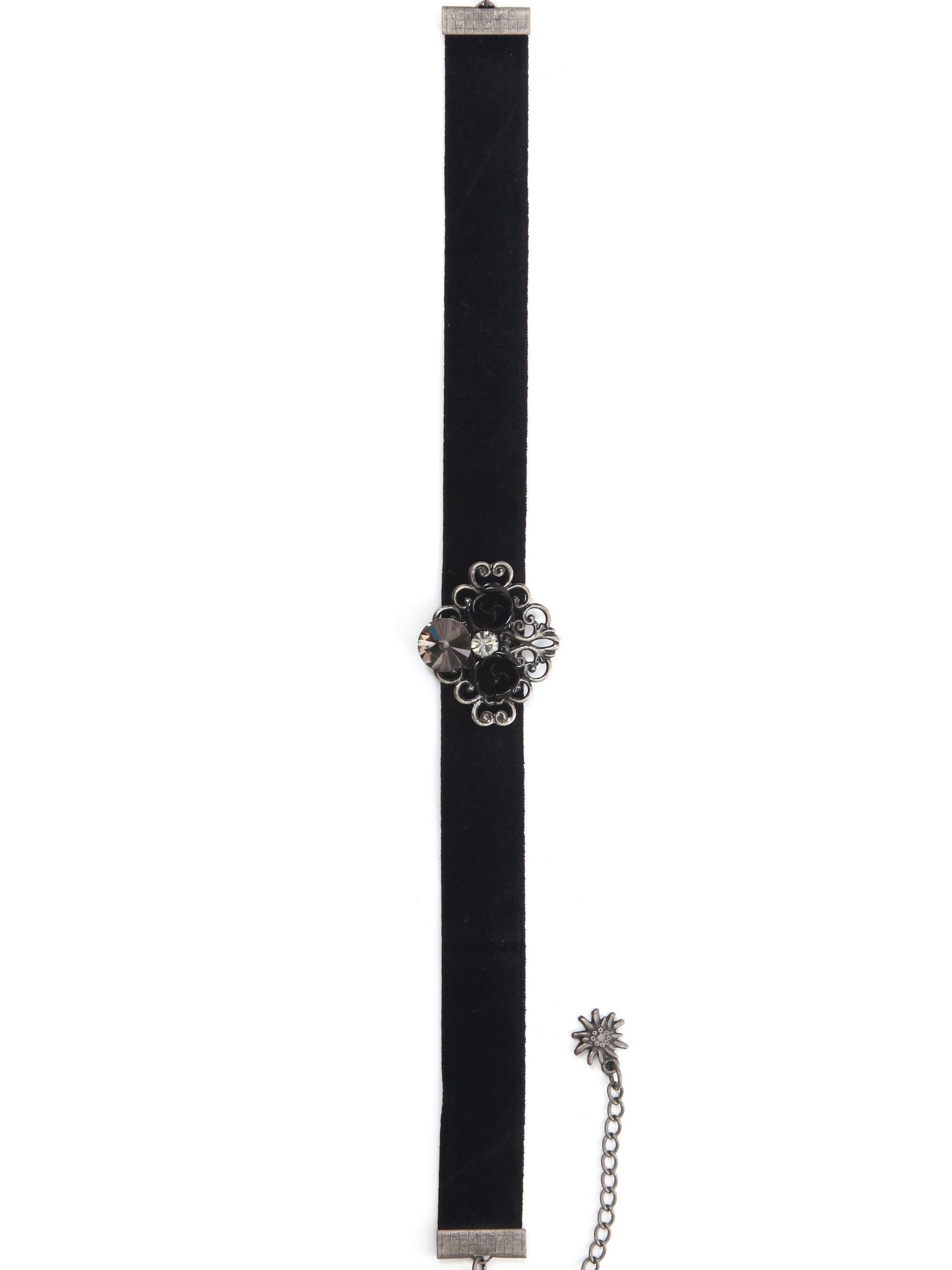 Allgäu Rebell Necklace 'Julia' in Black: front