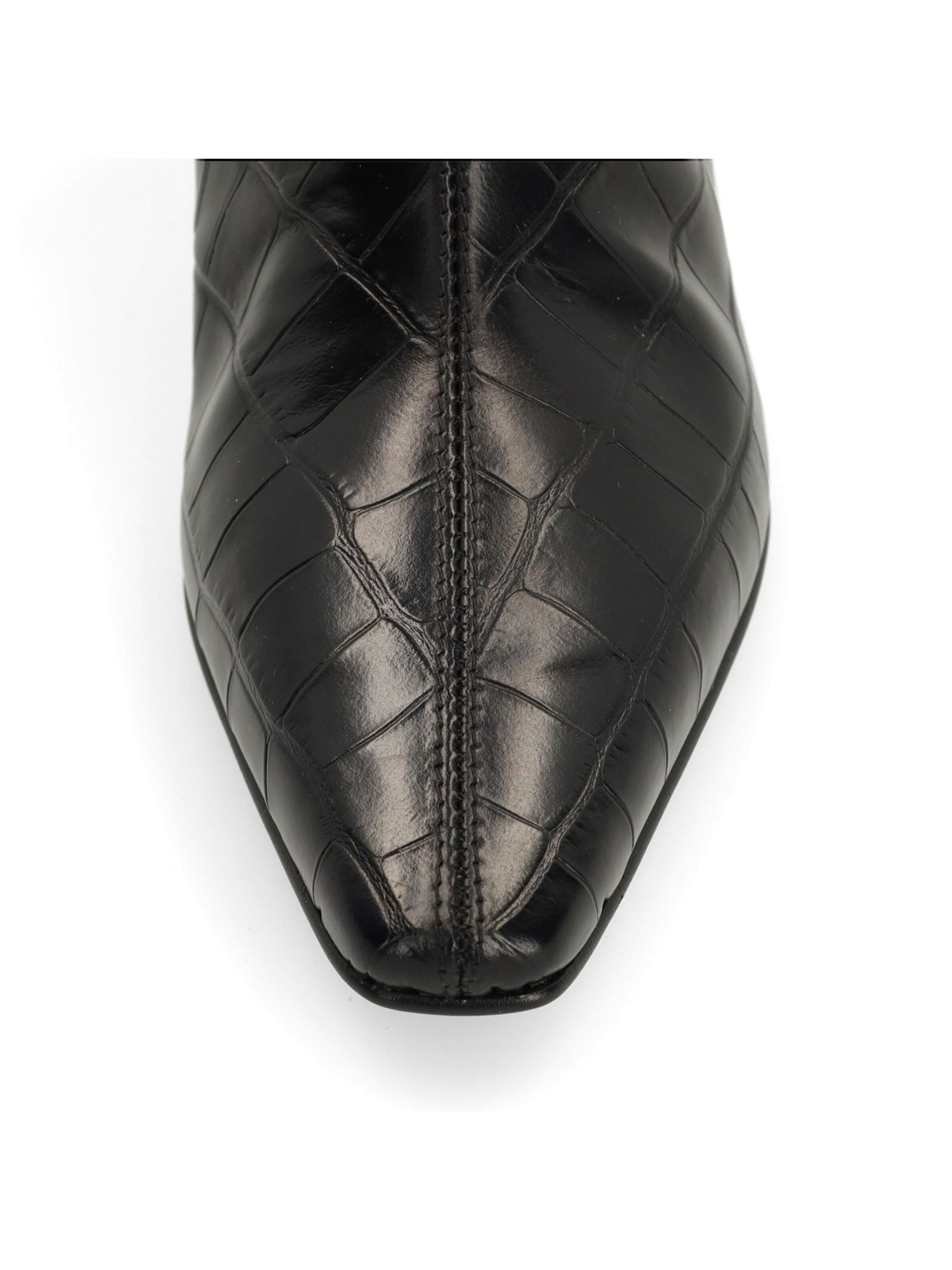 MANFIELD Stiefelette in Schwarz