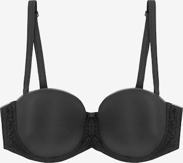TRIUMPH Bandeau BH 'Beauty-Full Essential' in Schwarz: Vorderseite