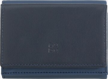 DuDu Wallet in Blue: front