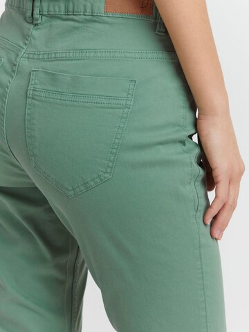 Fransa - Slimfit Pantalón en verde