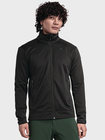 Veste en polaire fonctionnelle 'Milagle' Schöffel en noir : devant