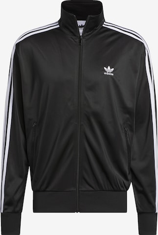 Veste de survêtement 'Adicolor Classics Firebird' ADIDAS ORIGINALS en noir : devant