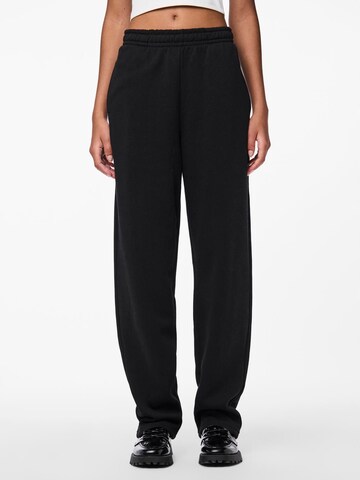 Loosefit Pantaloni 'PCChilli' di PIECES in nero: frontale