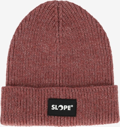 SLOPE Mütze 'Andi' in rot / schwarz / weiß, Produktansicht