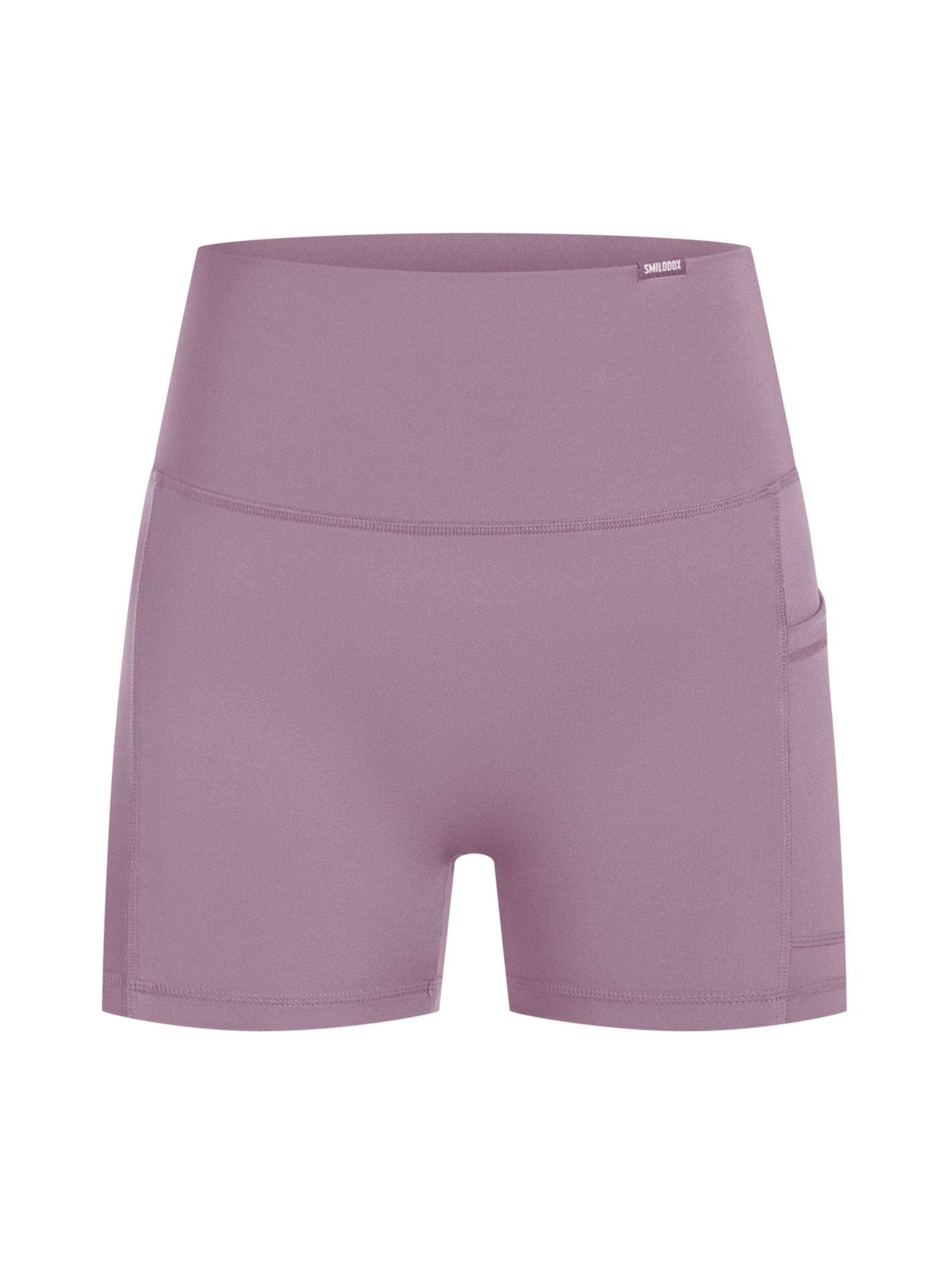 Pantalon de sport ' Lissa ' Smilodox en violet : devant