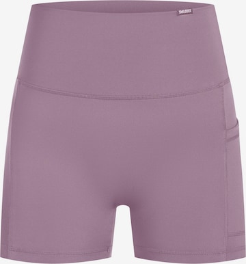 Smilodox Shorts with Pockets  ' Lissa ' in Lila: Vorderseite