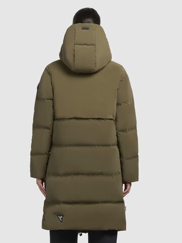 Cappotto invernale di khujo in verde
