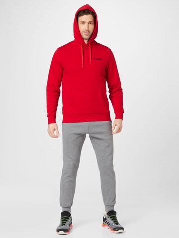 PEAK PERFORMANCE Athletic Sweatshirt in Red