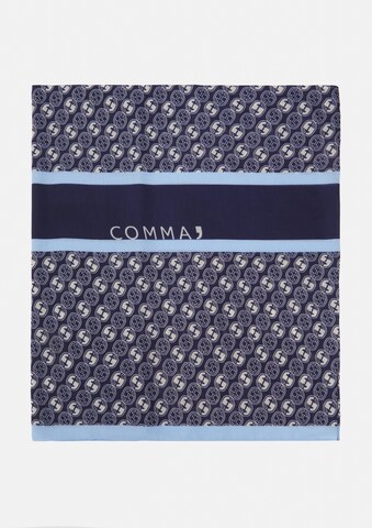 Écharpe COMMA en bleu