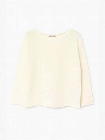 Pull-over 'Pullover' MixRay en beige : devant