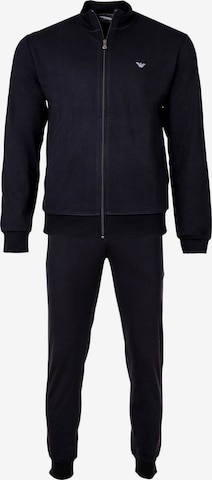 Emporio Armani Jogginganzug in Schwarz: predná strana