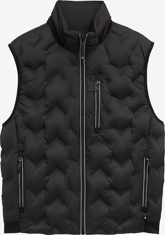 TOM TAILOR Vest in Black: front