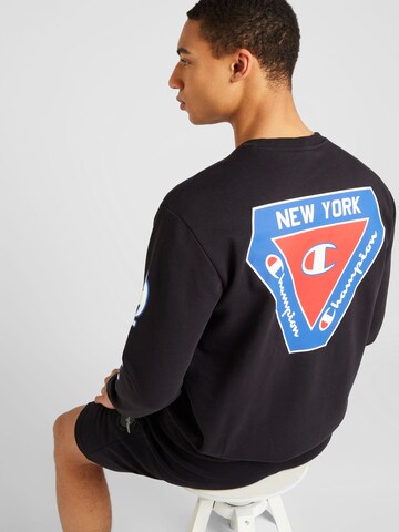 Sweat-shirt Champion Authentic Athletic Apparel en noir