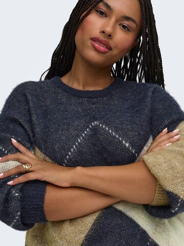ONLY Carmakoma - Pullover 'CARNOEME' em azul