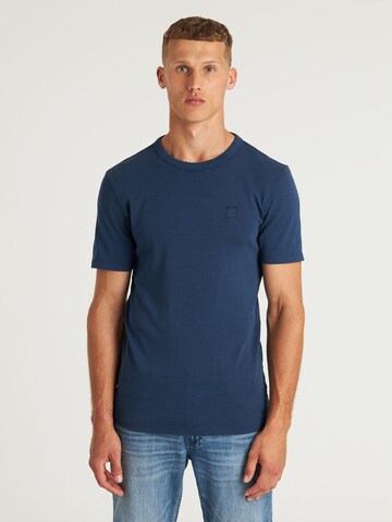 CHASIN' Shirt 'Base-B' in Blue: front
