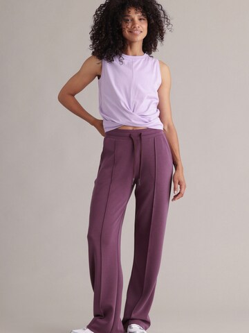 Hey Honey Top 'Cropped' in Purple
