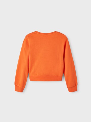 NAME IT Sweatshirt 'TFFA' i orange