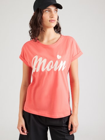 Eight2Nine T-Shirt in Orange: Vorderseite