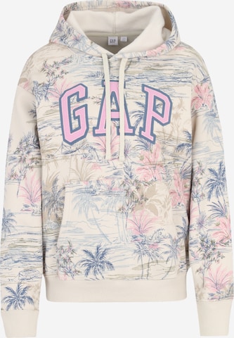 Sweat-shirt 'HERITAGE' Gap Tall en beige : devant