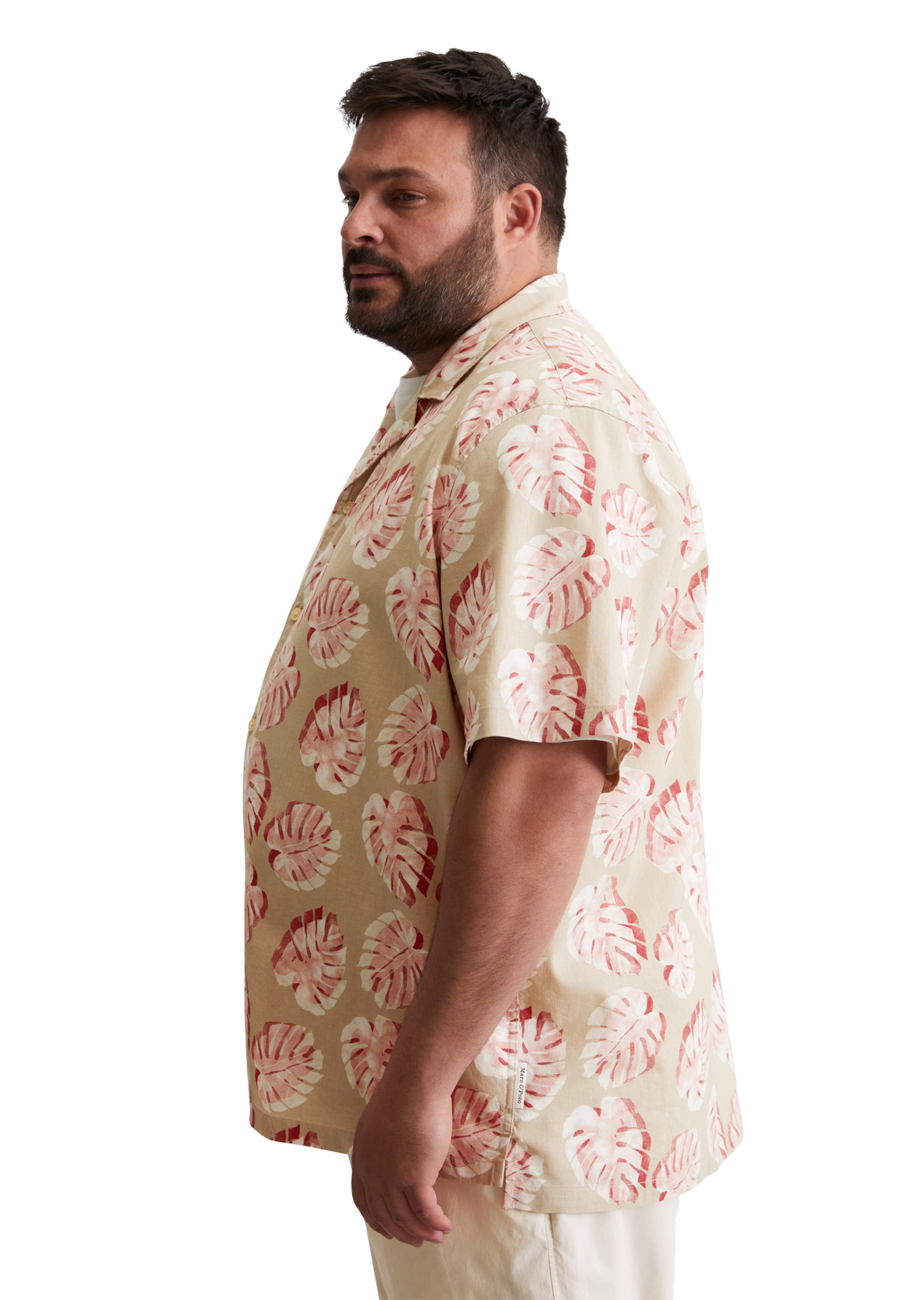 Marc O'Polo Regular fit Button Up Shirt in Beige