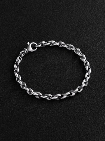 REYTEL Armband 'FORTO'‌‌‌ in Silber: Vorderseite